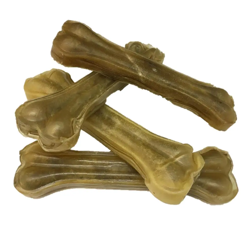 Treattime Presset ben 31 cm 400-420 g - stort tyggeben til hunde